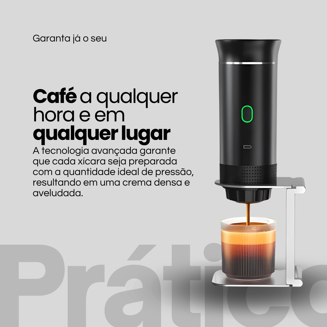 Cafeteira portátil