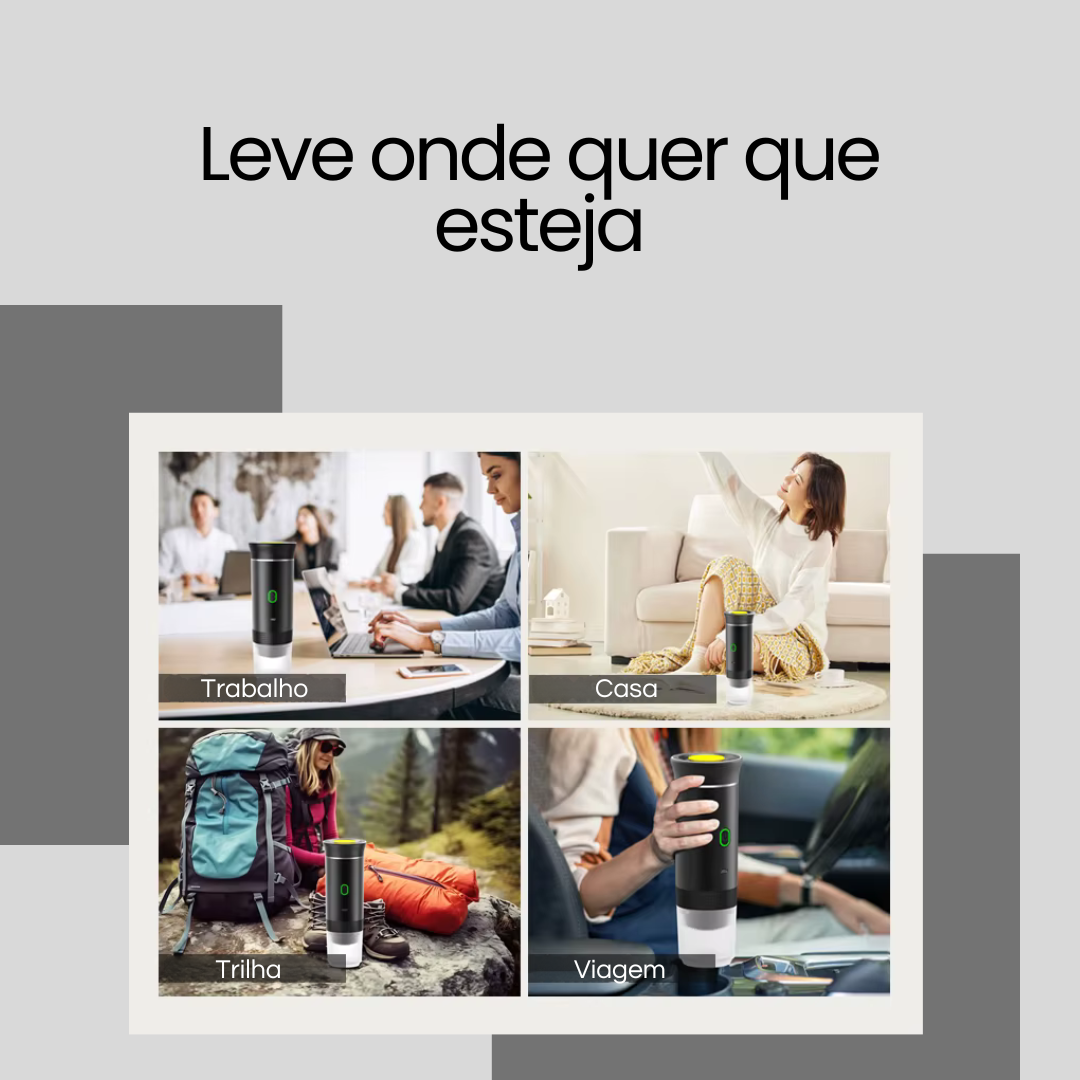 Cafeteira portátil