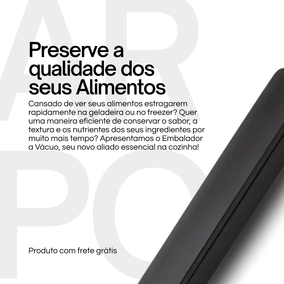 Seladora a vácuo