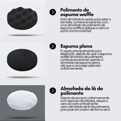 POLIDOR ELÉTRICO SEM FIO PARA CARROS - Arpo