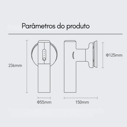 POLIDOR ELÉTRICO SEM FIO PARA CARROS - Arpo