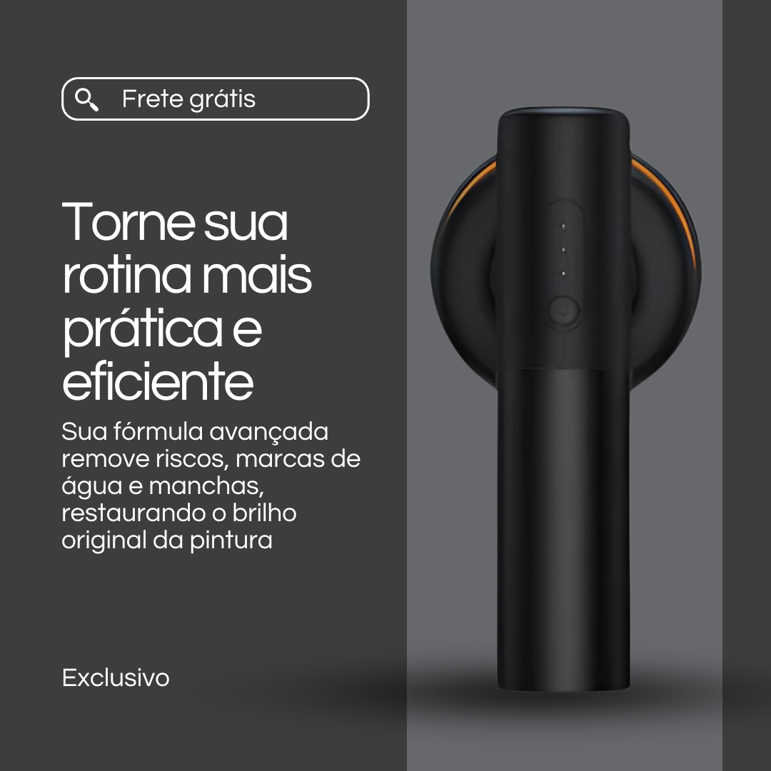 POLIDOR ELÉTRICO SEM FIO PARA CARROS - Arpo