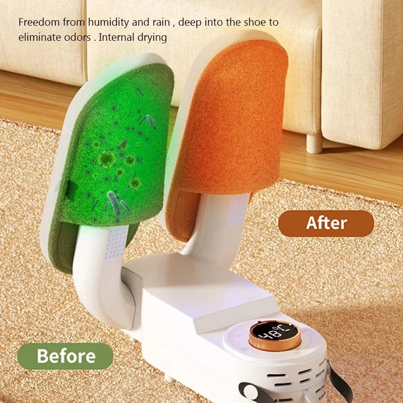 Electric Shoe Dryer Boot Warmer UV Boot Dryer Eliminate Odor Fast Drying Boot Deodorizer Sterilizer Multifunction Socks Dryers - Arpo