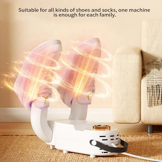 Electric Shoe Dryer Boot Warmer UV Boot Dryer Eliminate Odor Fast Drying Boot Deodorizer Sterilizer Multifunction Socks Dryers - Arpo